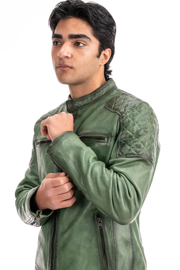 Bikerjacke aus Leder Musa